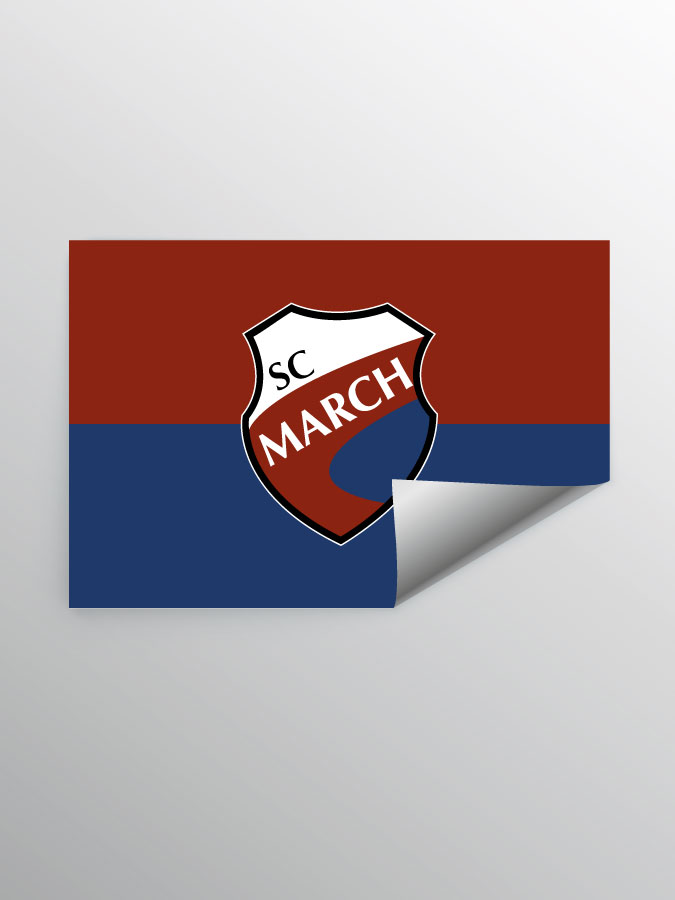 Aufkleber DIN A7 Logo