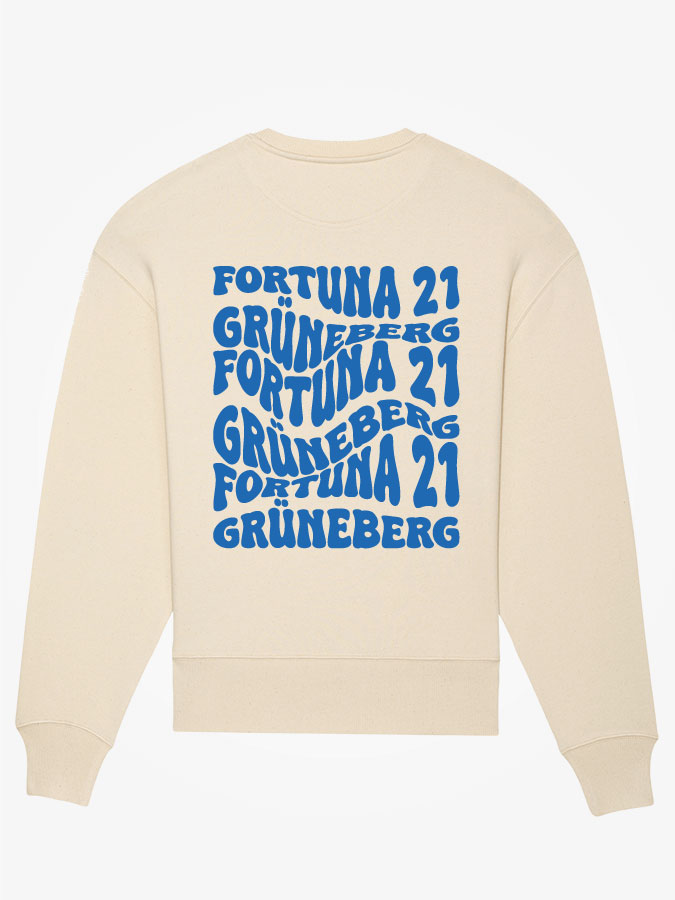 Oversized Sweater Wavy Herren