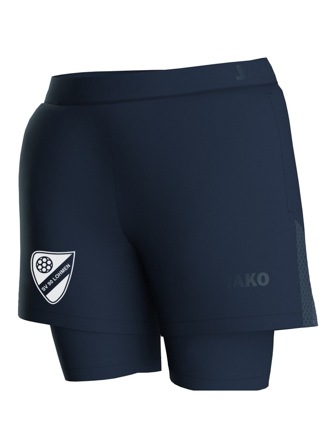 Jako 2-in-1-Short Power Damen