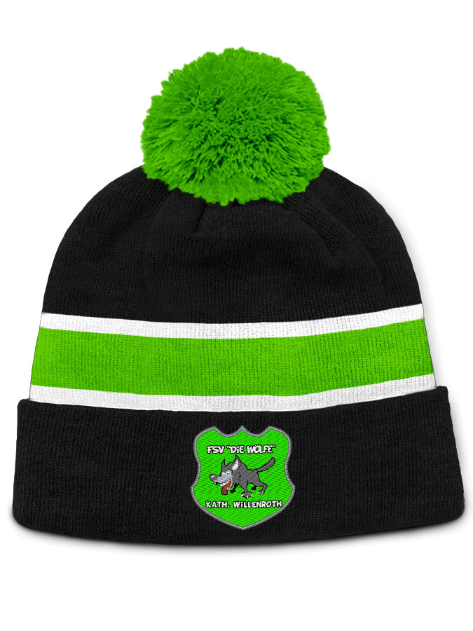 Bommelmütze Sticklogo