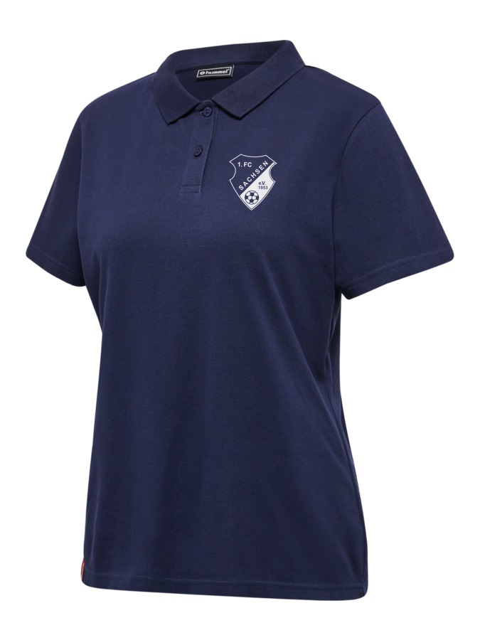 Hummel Red Classic Polo Damen