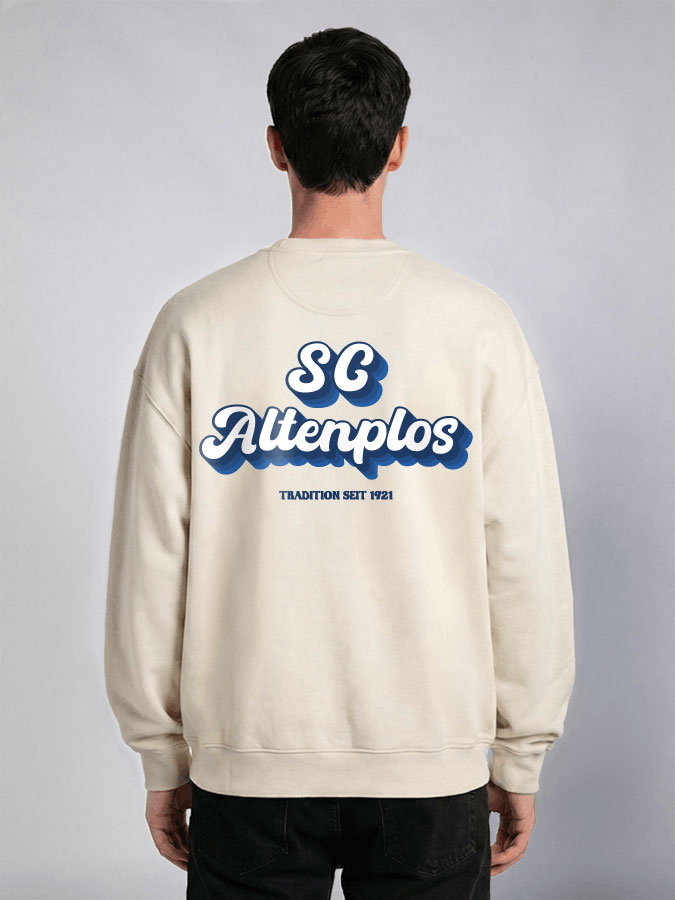 Oversized Sweater Vintage Herren