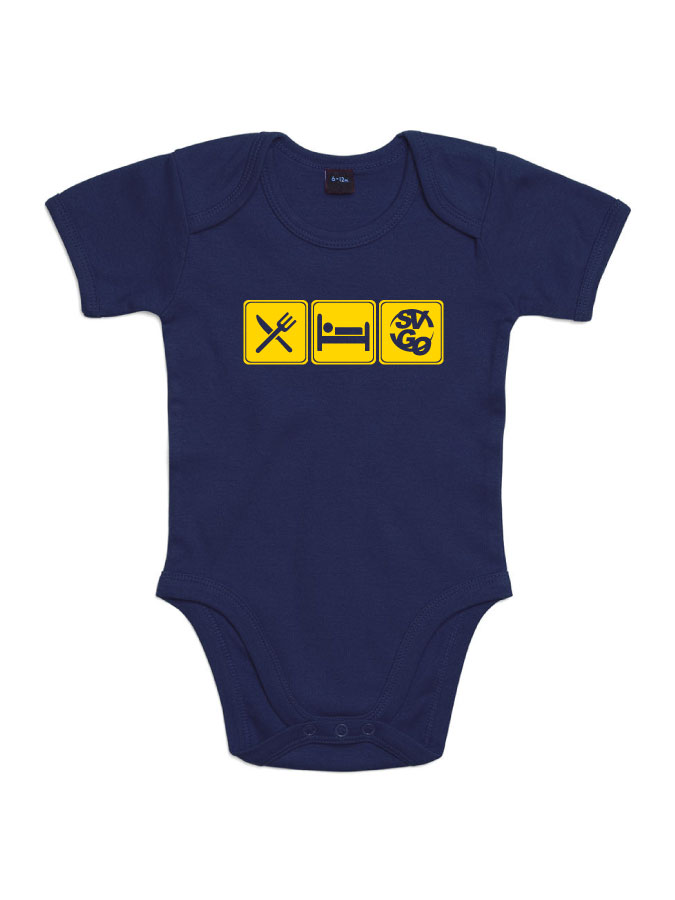 Baby Body Essen und Schlafen