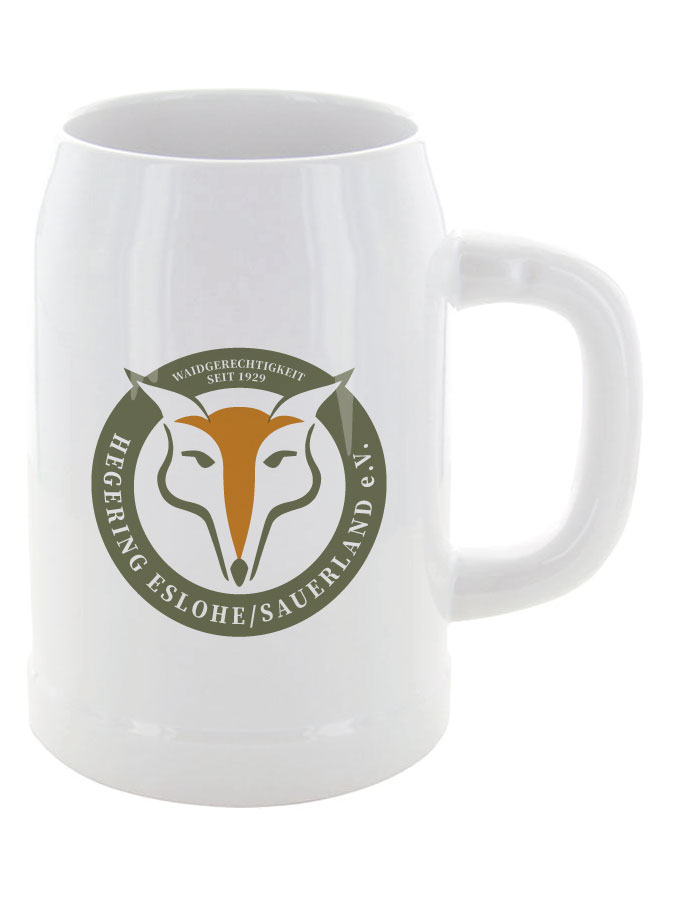 Bierkrug 0,5l Logo