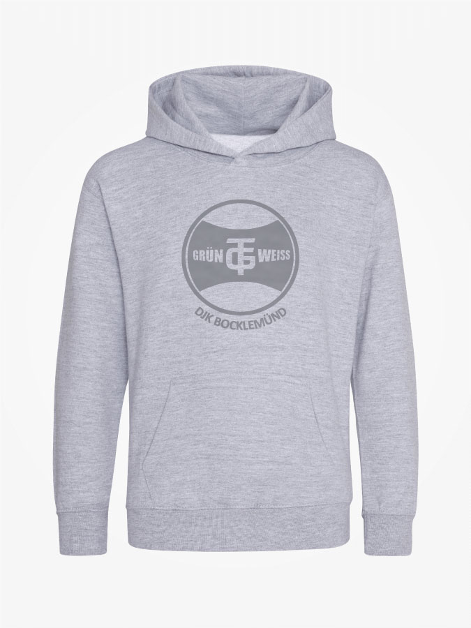 Hoodie All Grey Kids Unisex