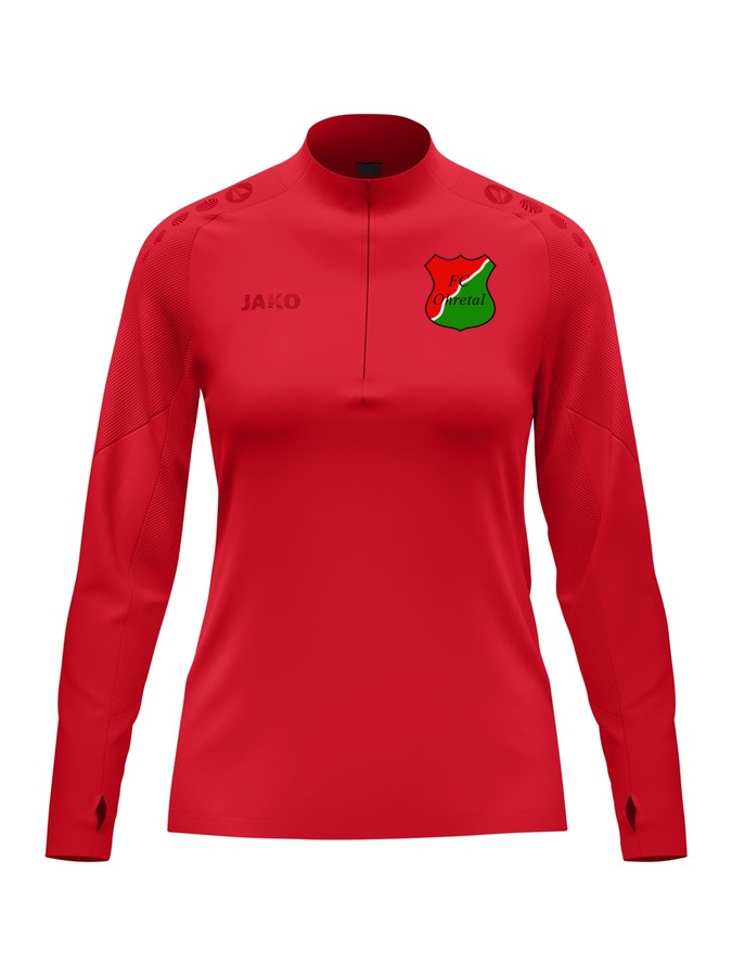 Jako Ziptop Light Flow Damen