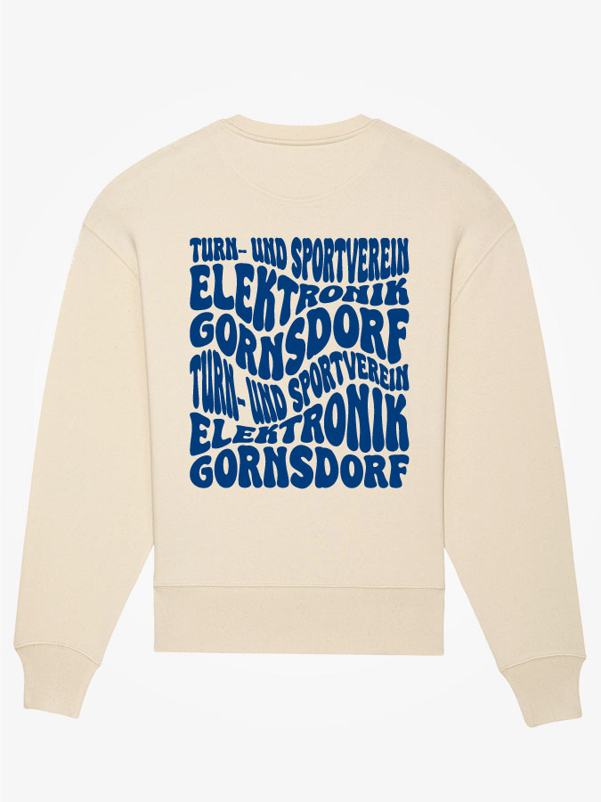 Oversized Sweater Wavy Herren