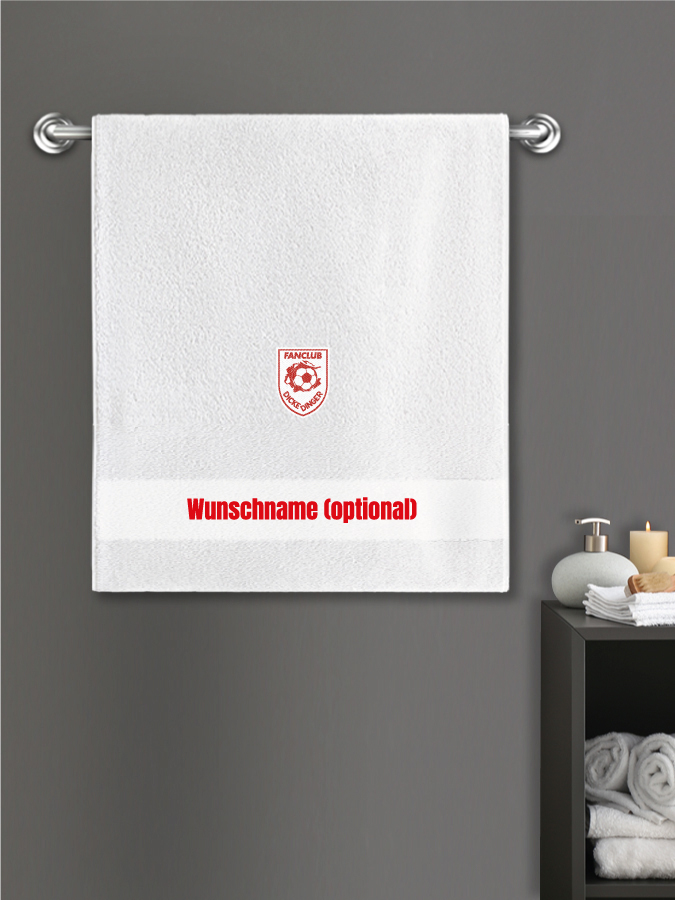 Badehandtuch Team Sticklogo
