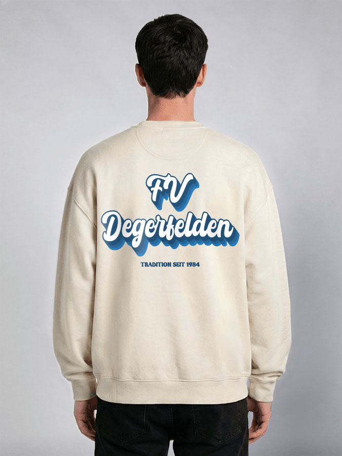 Oversized Sweater Vintage Herren