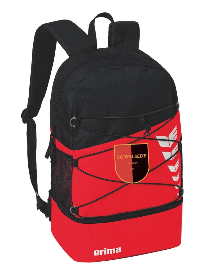 Erima Six Wings Rucksack mit Bodenfach