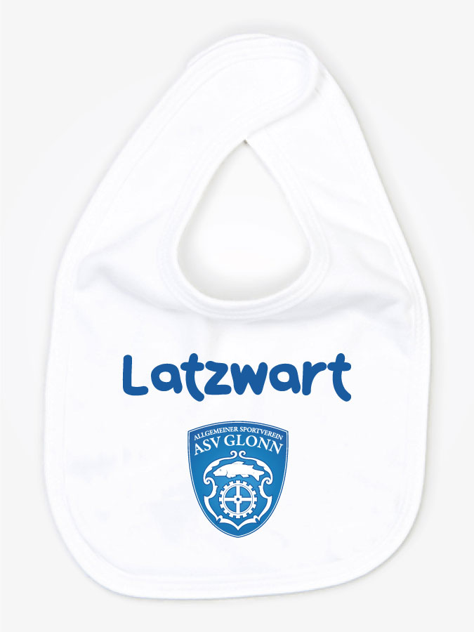 Babylätzchen Latzwart