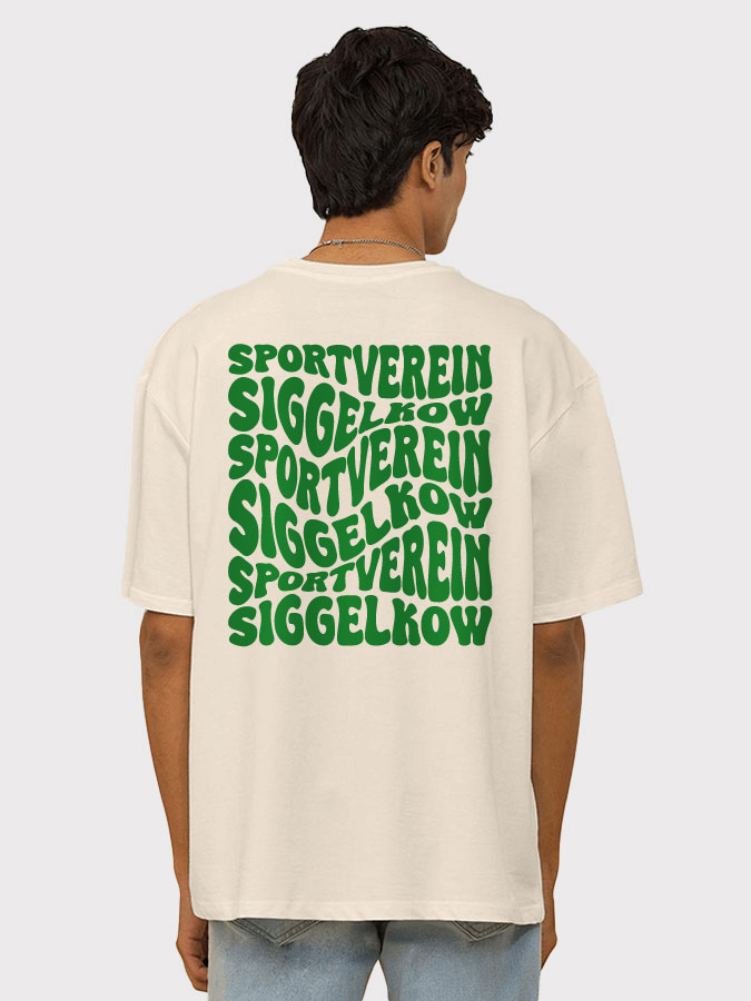 Oversized Shirt Wavy Herren