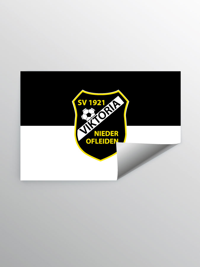 Aufkleber DIN A7 Logo