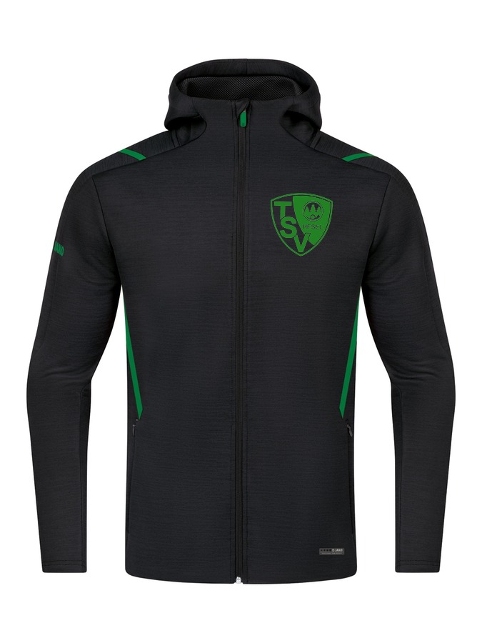 Jako Freizeitjacke Challenge mit Kapuze