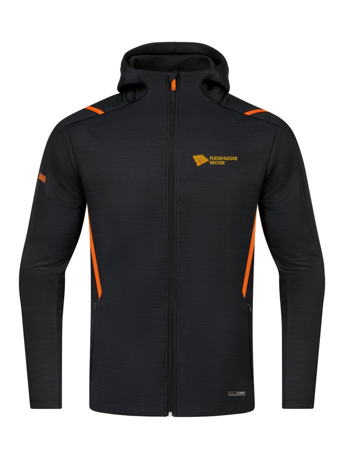 Jako Freizeitjacke Challenge mit Kapuze