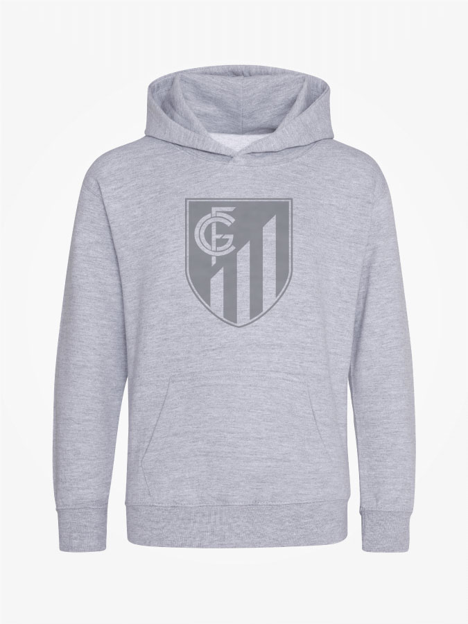 Hoodie All Grey Kids Unisex