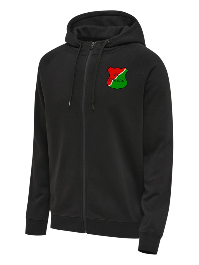 Hummel Red Classic Zip Hoodie