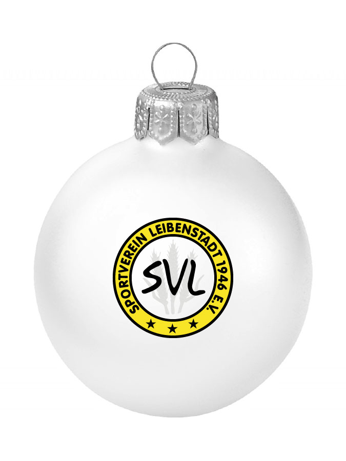 Weihnachtskugel Logo 8cm