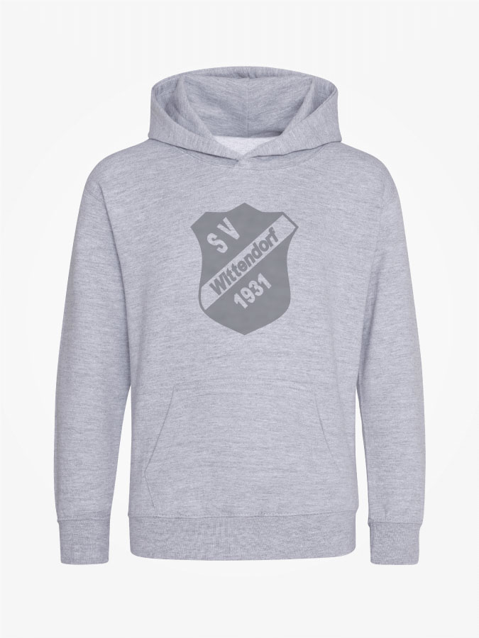 Hoodie All Grey Kids Unisex