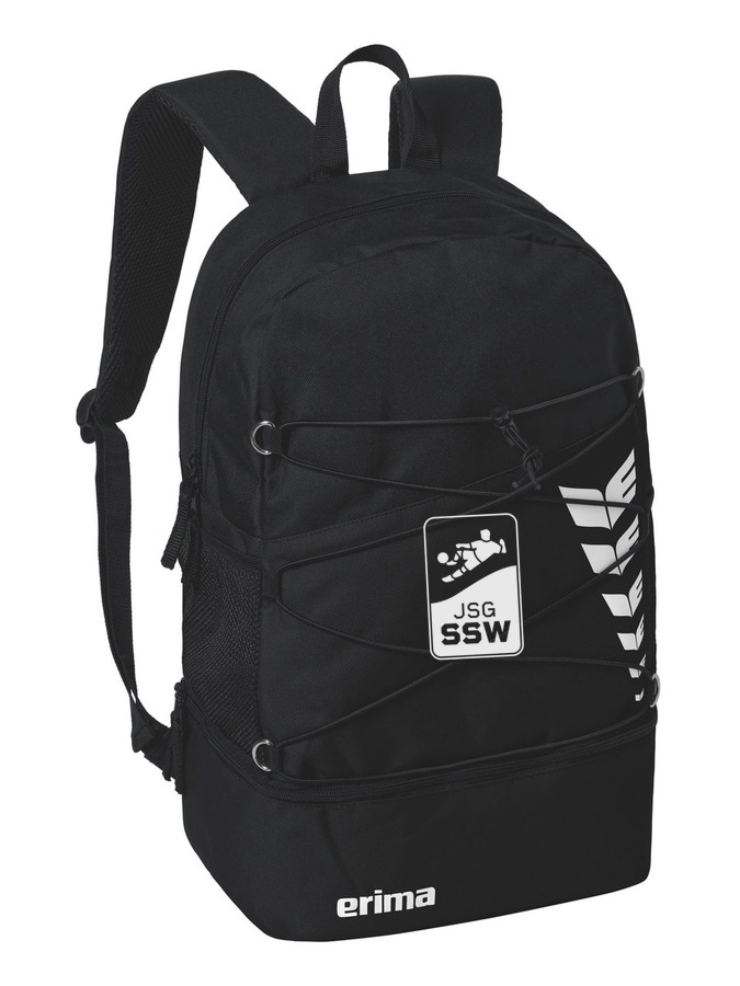 Erima Six Wings Rucksack mit Bodenfach