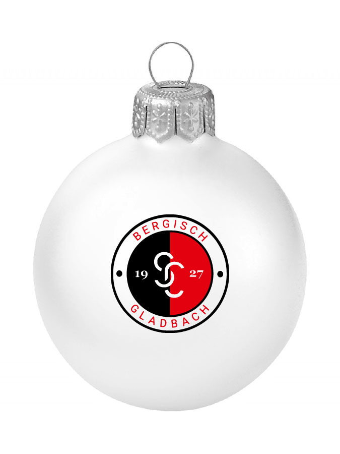 Weihnachtskugel Logo 8cm