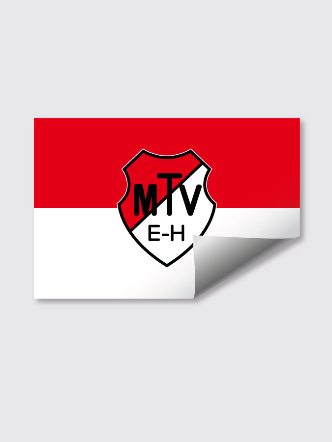 Aufkleber DIN A7 Logo