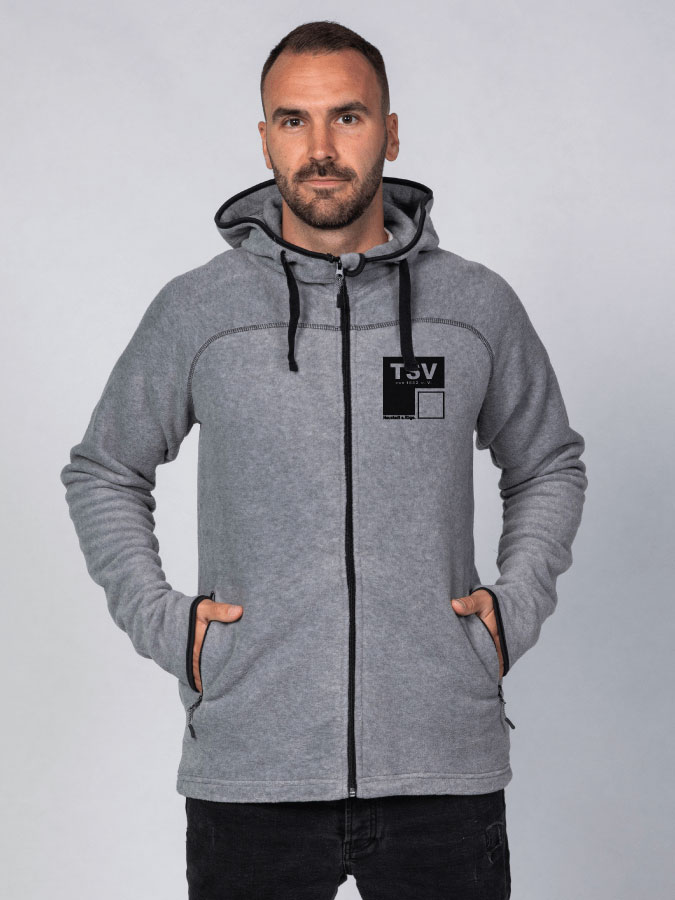 Fleecejacke Hooded Herren