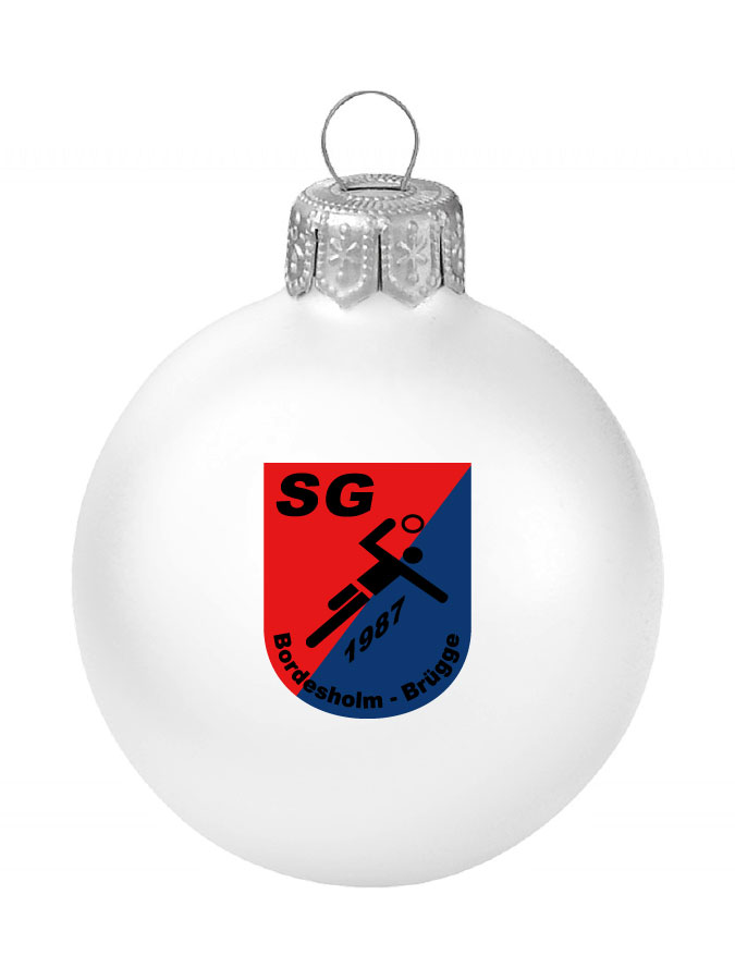 Weihnachtskugel Logo 8cm