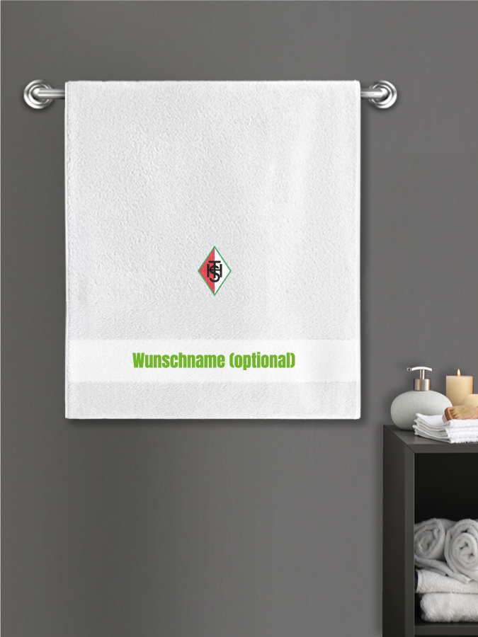 Badehandtuch Team Sticklogo