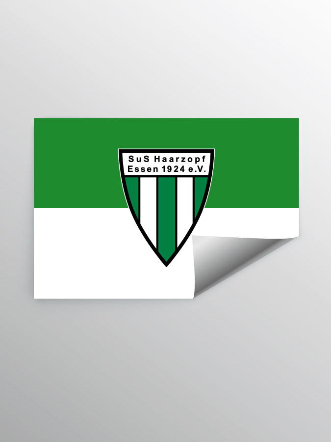Aufkleber DIN A7 Logo