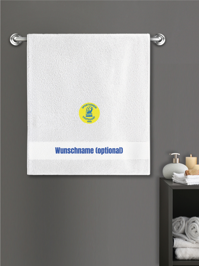 Badehandtuch Team Sticklogo