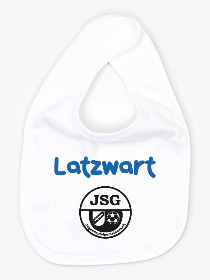 Babylätzchen Latzwart