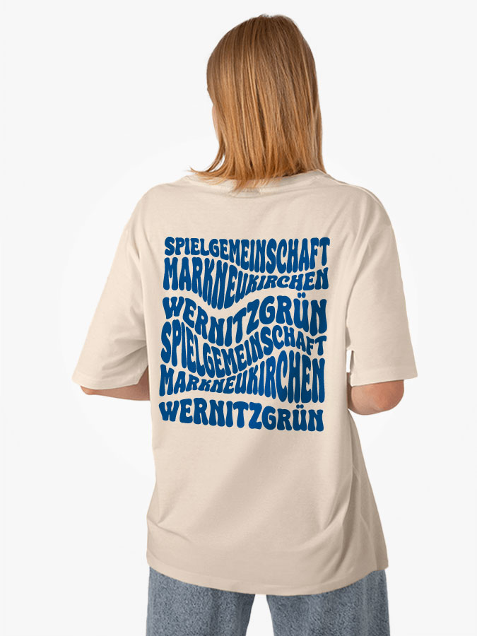 Oversized Shirt Wavy Unisex