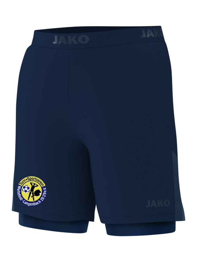 Jako 2-in-1-Short Power