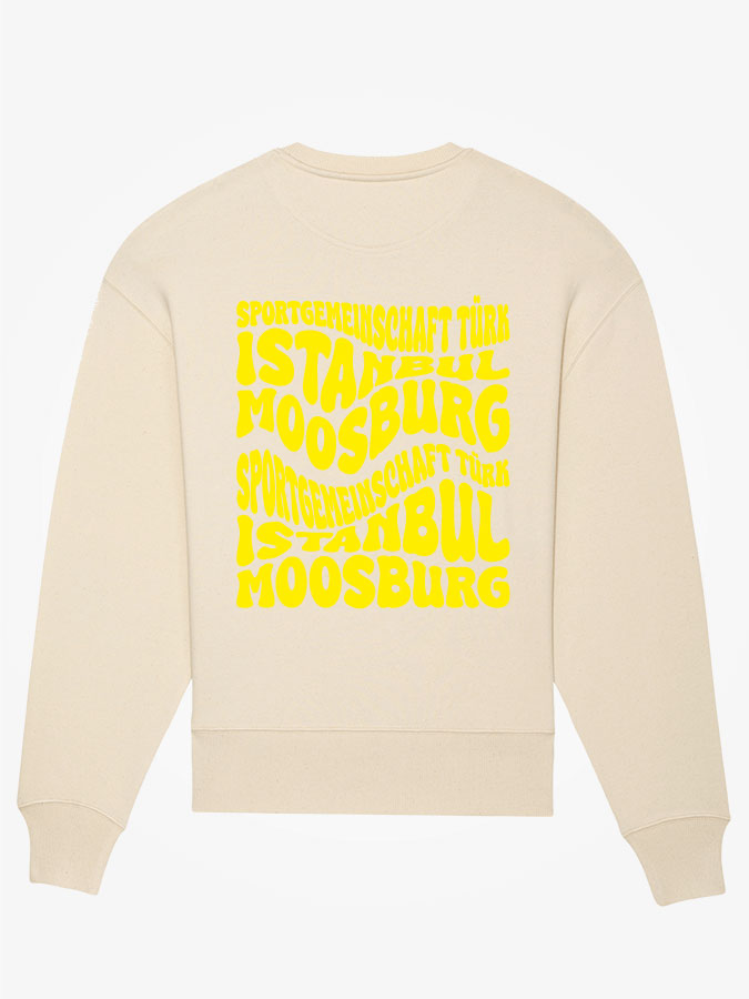 Sweatshirt Oversized Wavy Herren