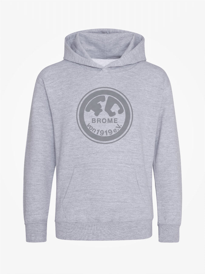Hoodie All Grey Kids Unisex
