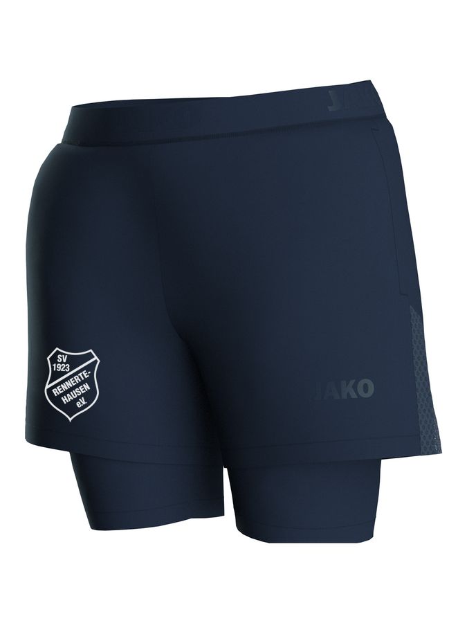 Jako 2-in-1-Short Power Damen