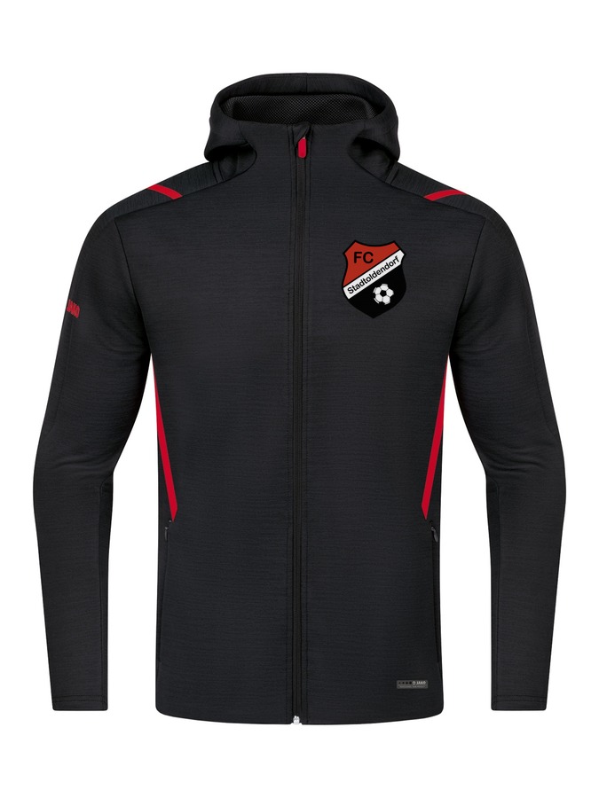 Jako Freizeitjacke Challenge mit Kapuze