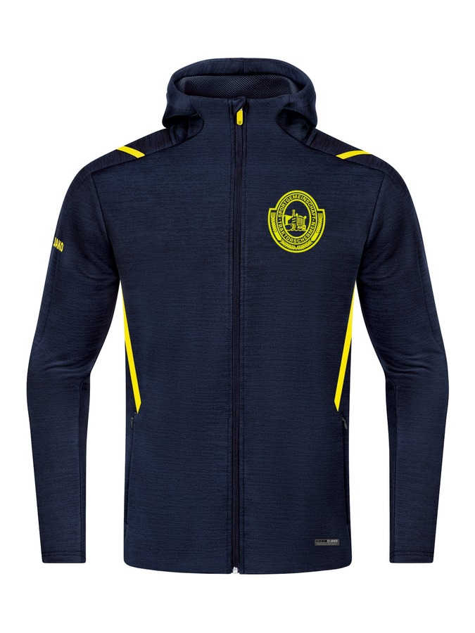 Jako Freizeitjacke Challenge mit Kapuze