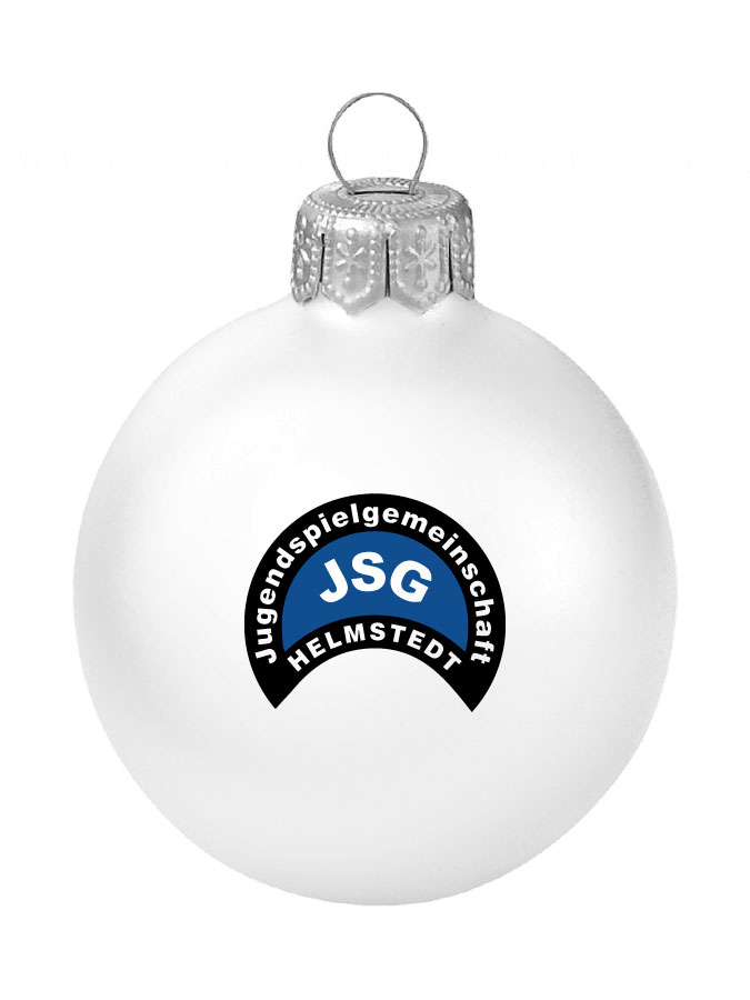 Weihnachtskugel Logo 8cm