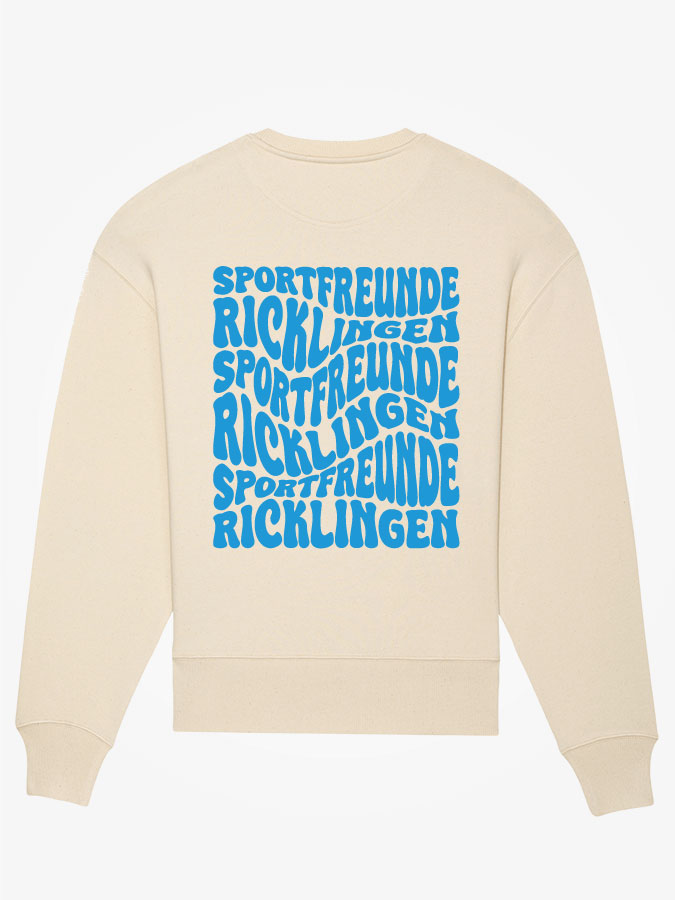 Sweatshirt Oversized Wavy Herren