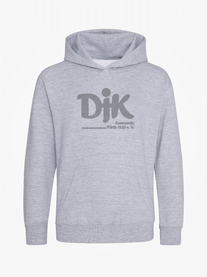 Hoodie All Grey Kids Unisex