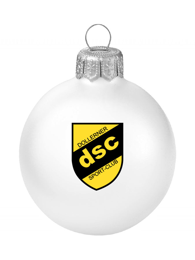 Weihnachtskugel Logo 8cm