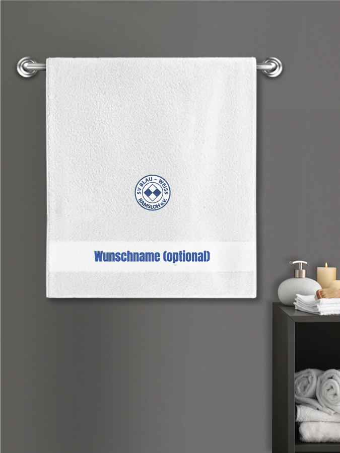 Badehandtuch Team Sticklogo