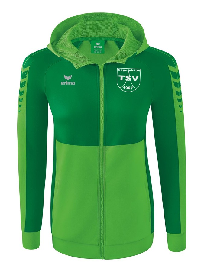 Erima Six Wings Trainingsjacke mit Kapuze Damen