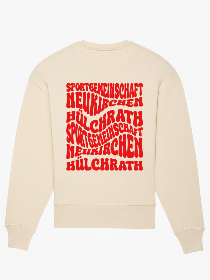 Oversized Sweater Wavy Herren