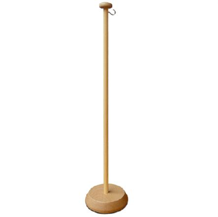 Holzstandfuß für Wimpel