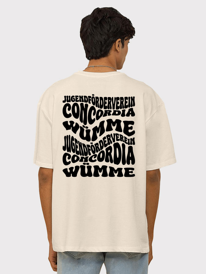 Oversized Shirt Wavy Herren