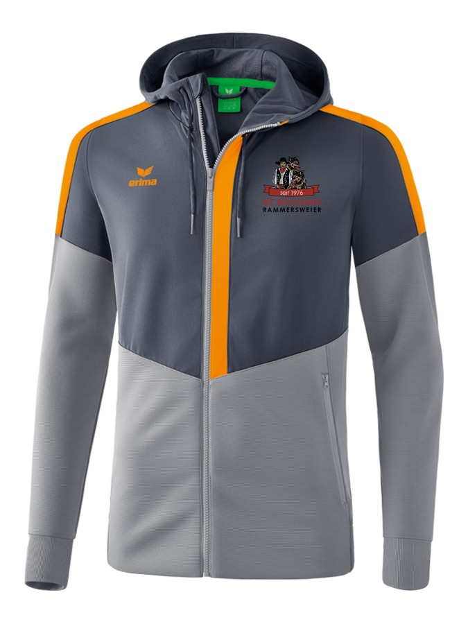 Erima Squad Trainingsjacke mit Kapuze