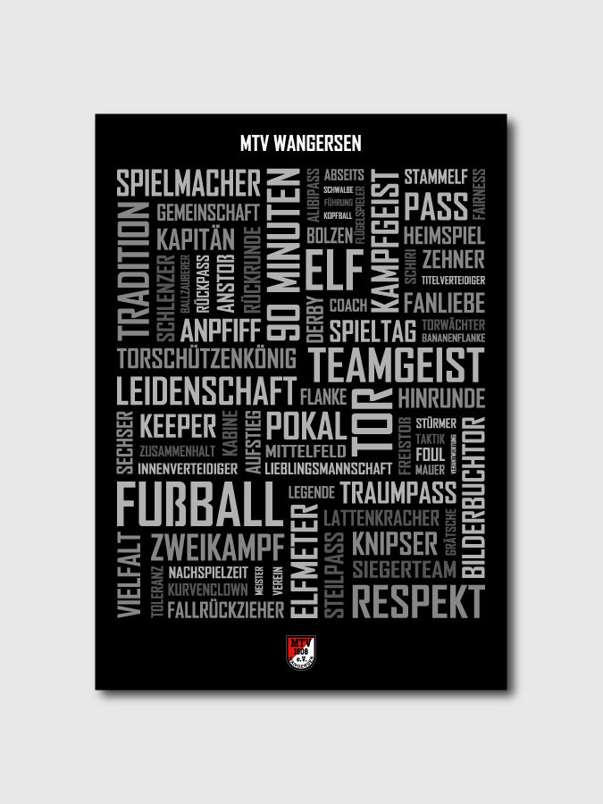 Wandposter Values